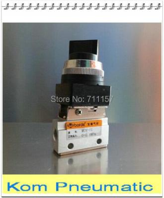 5pcs Free Shipping 1/8 quot; Inch Pneumatic Selector Mechanical Valve MOV 01 Hand Control Valve 3 way