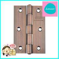 บานพับ 3.5x2.2 นิ้ว SOLEX 3522 สีทองแดงรมดำ แพ็ก 3 ชิ้นBUTT HINGE 3.5X2.2IN SOLEX 3522 ANTIQUE COPPER 3PCS/PACK **ด่วน สินค้าเหลือไม่เยอะ**