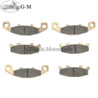 Front / Rear Brake Pads For Kawasaki GPX600R 1988-1996 GPX750R ZX750 1987-1989 ZX1000 ZX-10 1988-1990 ZR750 Zephyr 1991-1995