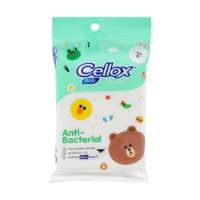 ผ้าเช็ดทำความสะอาดผิว CELLOX 10แผ่นWET WIPES CELLOX 10-SHEET **ลดราคาจัดหนัก **