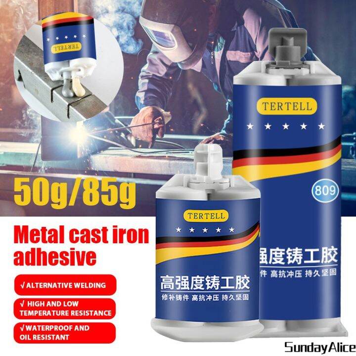 Sunday Alice 50/100g Steel Metal Epoxy Glue Welding Glue Caster Glue AB ...