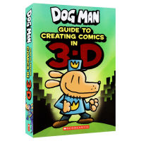 Original English detective Dog 3D animation production Guide Dog Man Guide to Creating Comic in 3D English Version Original book genuine English handmade educational fun book