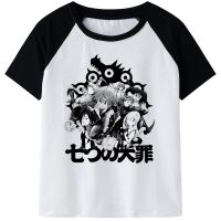 {Match maker}}เจ็ดบาปร้ายแรงเสื้อยืดผู้ชายฮาราจูกุการ์ตูน Nanatsu ไม่มี Taizai Meliodas เสื้อยืดญี่ปุ่นอะนิเมะเสื้อยืด U Nisex ฮิปฮอปยอด Tee ชาย