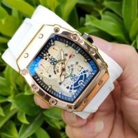 Hot Seller King Kong hollowed out barrel-shaped street shot guy sports quartz imported Richard watch new style