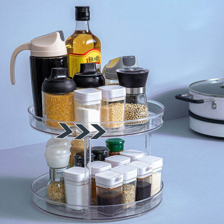 360-transparent-rotation-storage-rack-tray-rotating-box-cabinet-organizer-storage-spice-drink-cosmetic-turntable-for-kitchen