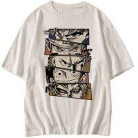 YNเสื้อยืดแฟชั่น¤2023 spring and summer new style anime Naruto One Piece 100% cotton Japanese Harajuku t-shirt men a_50