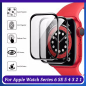 Mua 1 Tặng 1 Kính Cường Lực 3D Full Cover Miễn Phí Cho Apple Watch Bảo Vệ Màn Hình 6 SE 5 40Mm 44Mm Cho Apple Watch , 4 3 2 38Mm 40Mm