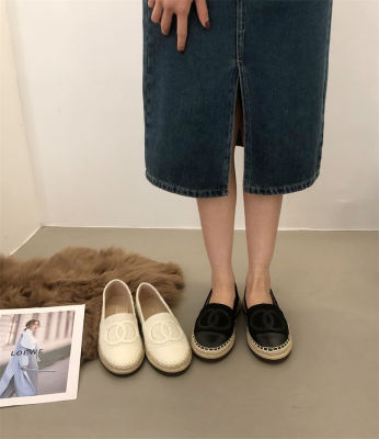 Xiaoxiangfeng Doudou รองเท้าเดียวรองเท้าผู้หญิง 2023 รองเท้าชาวประมงแบบสวมสำหรับฤดูร้อนใหม่รองเท้าฟลิฟฝรั่งเศส