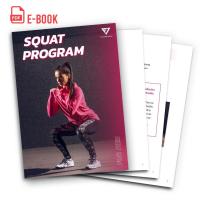 E Book หนังสือออกกำลังกาย Squat Program For Her สำหรับผู้หญิง