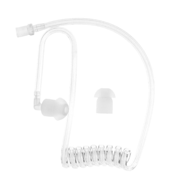 คอยล์ใสท่อลมอคูสติกปลั๊กอุดหูอุปกรณ์เสริมสำหรับหูฟัง