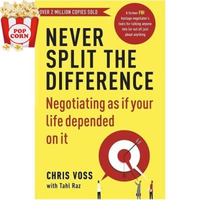 HOT DEALS หนังสือภาษาอังกฤษ Never Split the Difference: Negotiating as if Your Life Depended on It