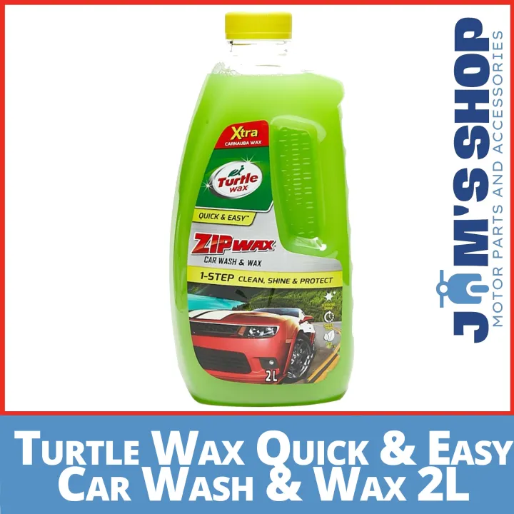 Turtle Wax Quick & Easy Car Wash & Wax 2L Lazada PH