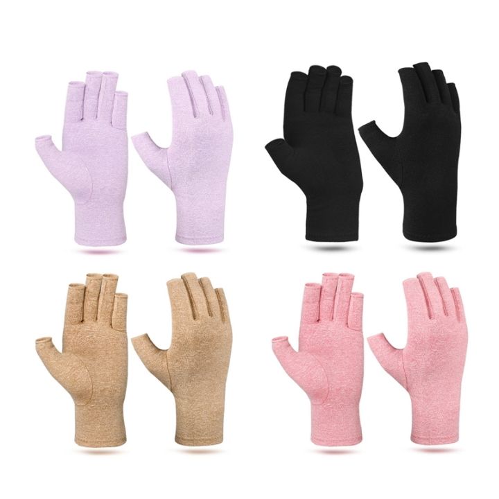 outdoor-sports-sunscreen-half-finger-cycling-gloves-cotton-thin-touch-screen-driving-fingerless-half-finger-uv-sunscreen-gloves