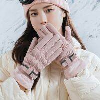 Winter Warm Gloves Driving Cycling Sports Touch Screen Gloves Women Snowboard Gloves Waterproof Motorcycle Thermal Snow Gloves