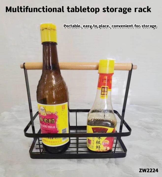 Portable spice rack Kitchen household storage rack Lazada PH