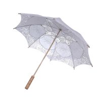 【CC】 38/60/73CM Cotton Beach Umbrella Wedding Photography Props Parasol