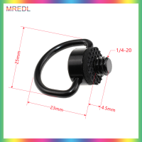 MREDL อุปกรณ์เสริมกล้องสายคล้องไหล่ความปลอดภัยสกรูโลหะ1/4กล้อง Quick STRAP Safe Connection Ring สำหรับ Canon Nikon SONY