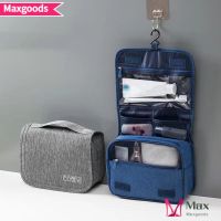 MAX Multifunctional Cosmetic Organizer Bag for Bathroom Shower Hanging Makeup Bag Travel Toiletry Bag Portable Water-resistant Waterproof with Hook Large Capacity Makeup Case/Multicolor QC7311715
