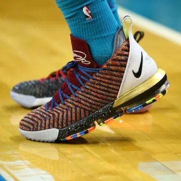 Giày bóng rổ NIKE LEBRON 16 BLACK MULTICOLOR sfake replica ...