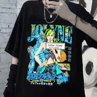 ราคาถูกเสื้อยืดคอกลมLyzh ขายดี เสื้อยืดลําลอง แขนสั้น พิมพ์ลายอะนิเมะ Jojo Bizarre Adventure Jolyne Cujoh แนวสตรีท แฟชั่นฤดูร้อS-5XL