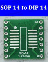 คุณภาพสูง Sop14 Dip 14 Interposer Moudle PCB Board Adapter Plate