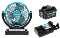 Makita CF101DZ พัดลมไร้สายพร้อมแบตตารี่ 12V 4Ah 1ก้อน + แท่นชาร์ต DC10WD สามารถหมุนขึ้น-ลง และซ้าย-ขวาได้