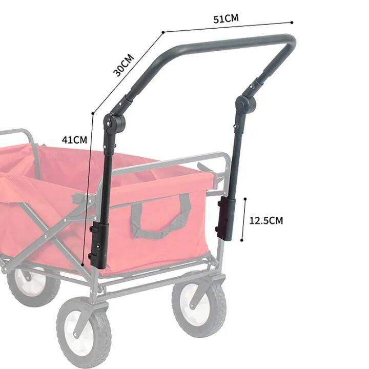 Highquality Outdoor Folding Wagons Handle Hand Truck Adjustable