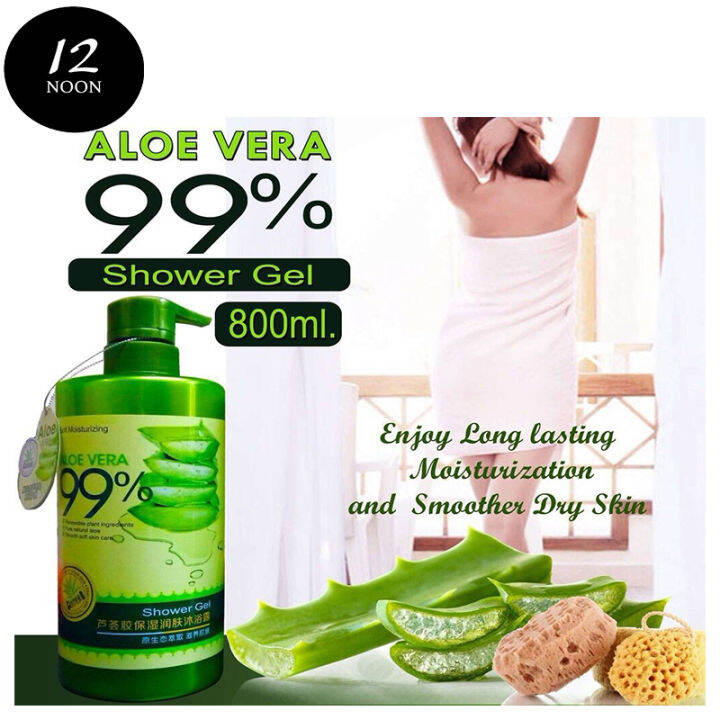 99 Aloe vera Shower Gel smoothing you hair Lazada PH
