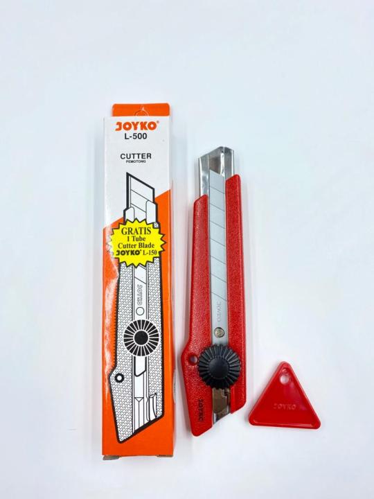 Cutter Joyko Besar L 500 L500 L 500 Gratis Isi Cutter Joyko L 150 Lazada Indonesia 