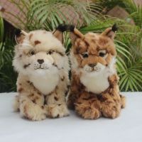 Lynx High Felity อนิเมะน่ารัก Bobcat Plushie ภูเขาตุ๊กตาสิงโตขนฟู S จำลองตุ๊กตายัดไส้ Kawai ของขวัญของเล่น