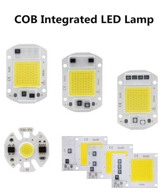 "-- ขาว/ขาวอุ่น3W 5W 7W 9W 10W 20W 30W 50W ชิปไฟ LED AC 220V ซังรวมชิปหลอดไฟ LED หลอดสปอตไลท์แบบ Floodlight DIY