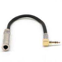 【HOT】 3.5 Male Plug To 6.35 Female Microphone DVD Extension Angled
