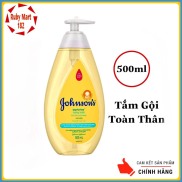 Sữa tắm gội toàn thân Johnson s Baby chai 500ml