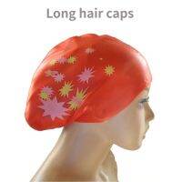 Waterproof Adults Swimming Hat Women Long Hair Swim Cap Diving Hats Extra Large Size Music Natacion Silicone Big Caps