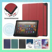 HD10 2023 10 2021 11th Gen 10.1inch Tablet Leather Adjustable Folding Cover