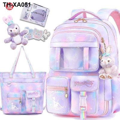 Recommended] [the new female refrigerator a primary school pupils bag large capacity during the dream children backpack grade 1 to 6