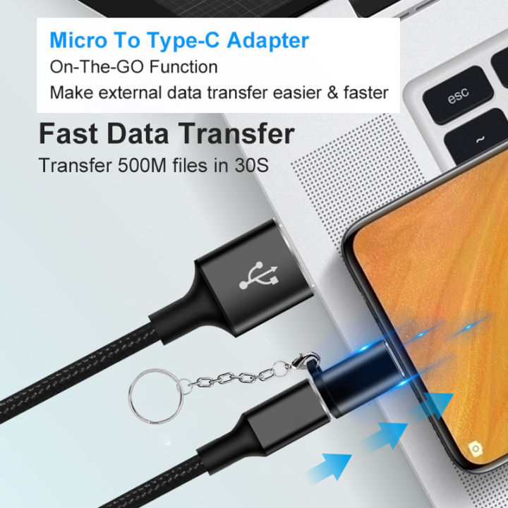 type-c-to-usb-otg-adapter-ใช้โอนถ่ายข้อมูลระหว่างคอมพิวเตอร์และโทรศัพท์ได้ทันที