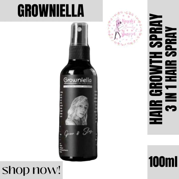 Growniella Hair 3 In 1 Hair Spray Hair Grower Hair Treatment And Anti Dandruff 100ml Lazada Ph 4131