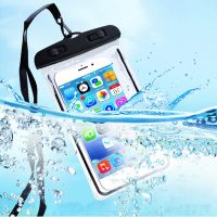 Obobix Waterproof Phone bag Case For iPhone 11 Pro Max Luminous Summer Under Water Phone Pouch For Samsung Galaxy A40 A50 S10 S9