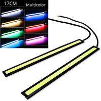 【CW】1pcs 17cm Universal Daytime Running Light Car COB DRL LED Strip Light External Lights Auto Waterproof Car Styling Led DRL Lamp