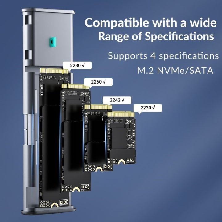 phixero-10gbps-dual-portocol-ssd-nvme-m-2-enclosure-ssd-to-usb-adapter-ngff-sata-external-case-type-c-hd-storage-box-for-pc-mac