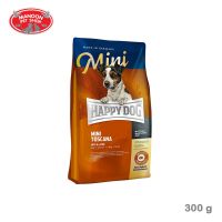 ? { ส่งฟรี } ?  Happy Dog Mini Toscana 300g สำหรับสุนัขโตพันธุ์เล็ก สูตรเนื้อเป็ดและปลาแซลมอน  บริการเก็บเงินปลายทาง