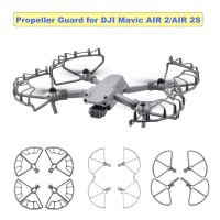 ใบพัดป้องกันยามสำหรับ DJI Mavic อากาศ2/อากาศ2วินาทีอุปกรณ์ประกอบฉากใบมีดปีกพัดลมปกด่วนที่วางจำหน่ายกันชนป้องกันอะไหล่ชุด