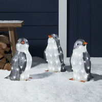 50 Decoration &amp; Outdoor Up Indoor Acrylic Penguin Christmas