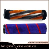 ชุดแปรงลูกกลิ้งอ่อนสำหรับ Dyson V6 V7 V8 V10 V11เครื่องดูดฝุ่นชั้นไฟฟ้าแปรงปัดพรมหัวดูดหลักแปรงเครื่องดูดฝุ่นหลักอุปกรณ์เสริม