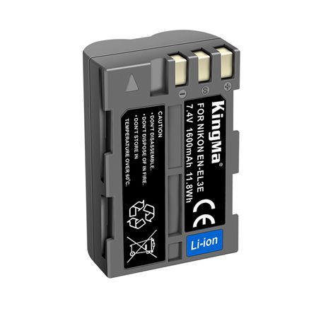 kingma-nikon-en-el3e-battery-1600mah-and-lcd-dual-charger-kit-for-nikon-d90-d80-d90s-d700-d300-d300s-d200