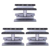 3X Metal RC Car Workstation Work Stand Repair 360 Degree Rotation for 1/8 1/10 1/12 1/16 Scale Models,Grey