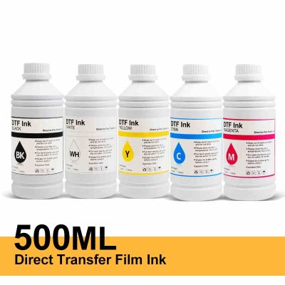 500ML DTF Ink Kit Film Transfer Ink For Direct Transfer Film Printer For Printer PET Film Printing And Transfer Ink Cartridges