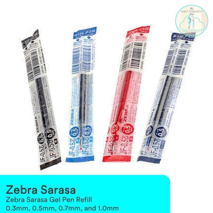 qkht93roisc4 Zebra Sarasa Gelpen Refill with Sarasa Clip