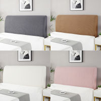 All-inclusive Super Soft Smooth Quilted Head Cover Thicken Headboard Cover Solid Color Bed Back Dust Protector Cover